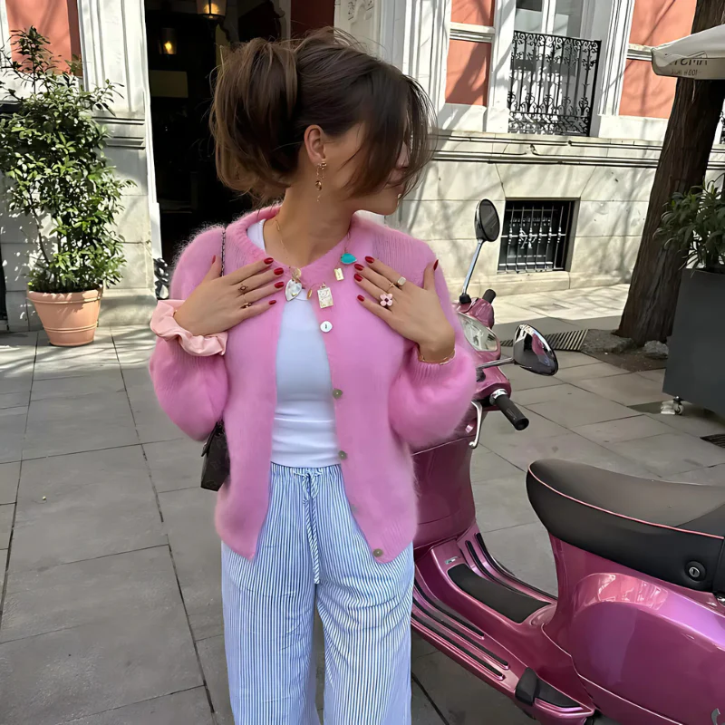 Adelyn Knitted Cardigan - Image 14