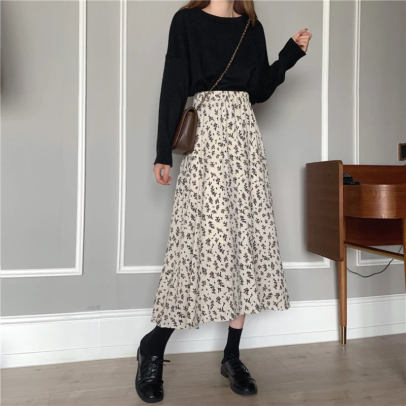 Adira A Line Bloom Midi Skirt - Image 7