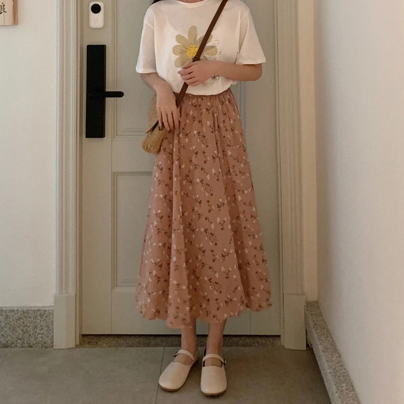 Adira A Line Bloom Midi Skirt - Image 8