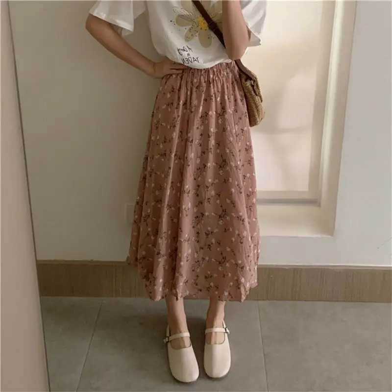 Adira A Line Bloom Midi Skirt - Image 9