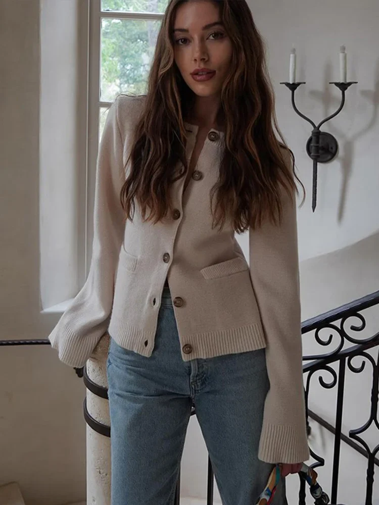 Aella Round Neck Pocket Coat - Image 15