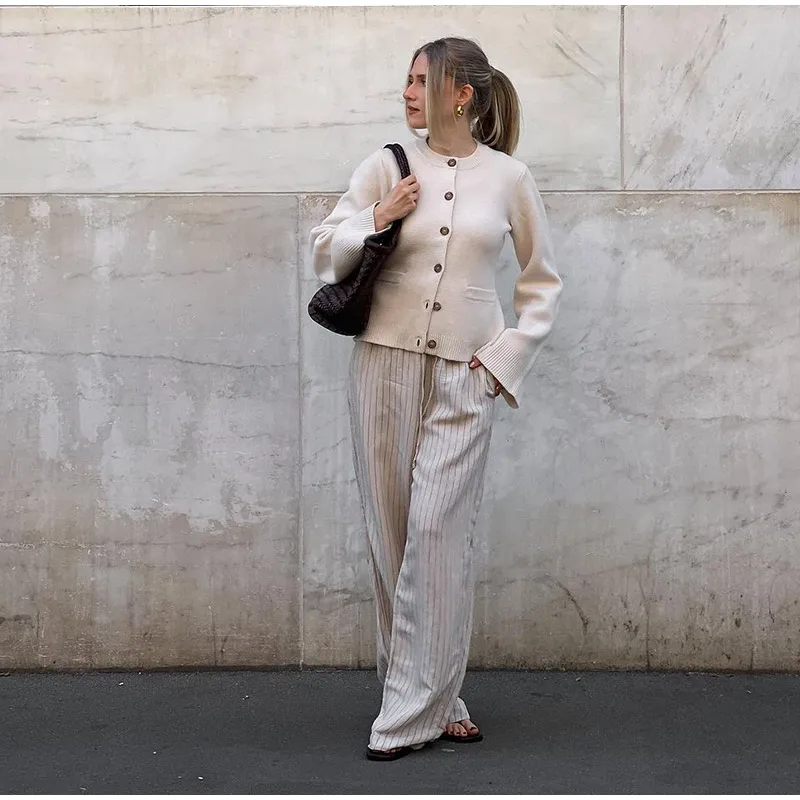 Aella Round Neck Pocket Coat - Image 4