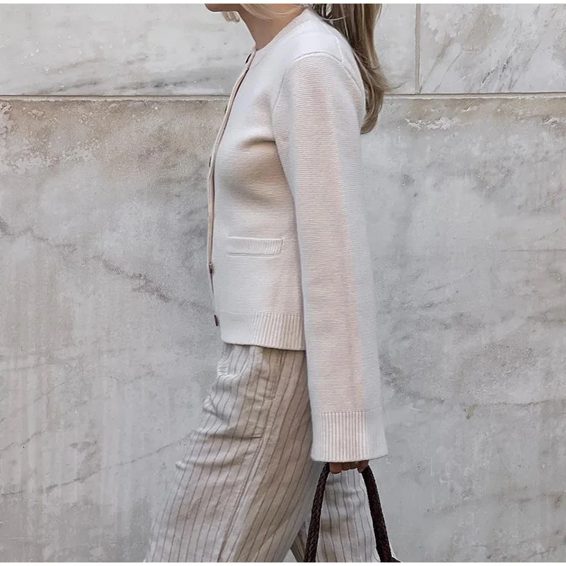 Aella Round Neck Pocket Coat - Image 5