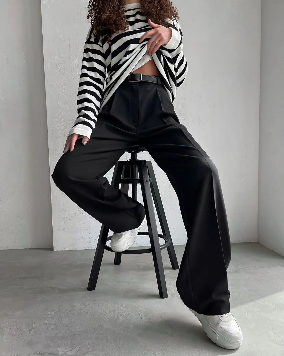 All Business Formal Loose Fit Pants - Image 4
