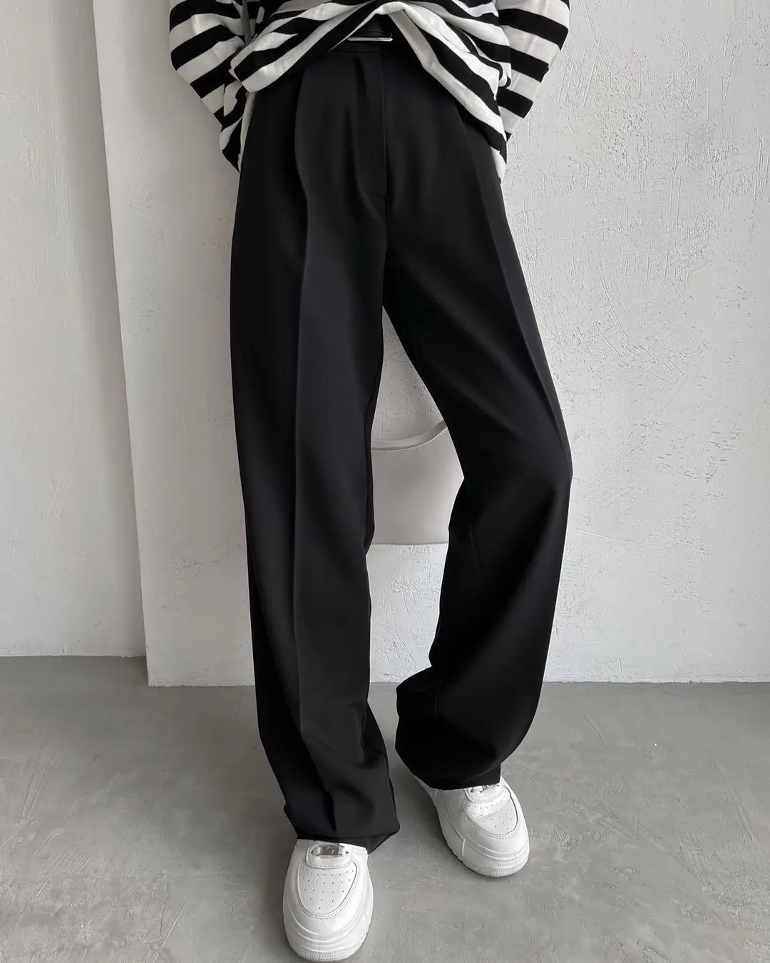 All Business Formal Loose Fit Pants - Image 8