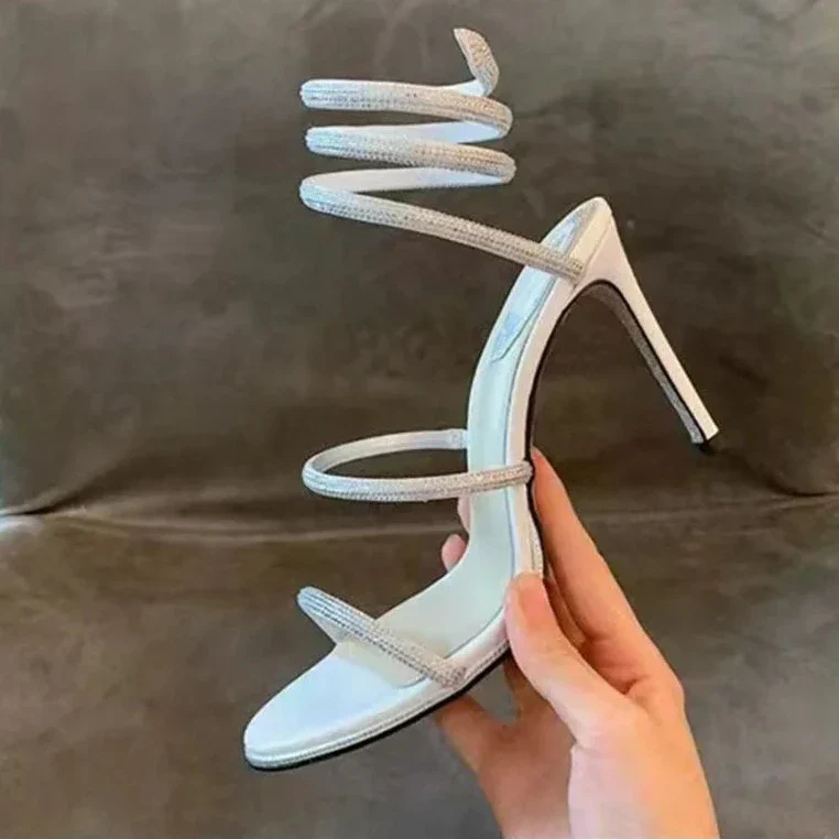 All Time Fav Snake Twine Heels - Image 20