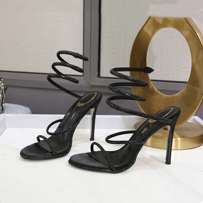 All Time Fav Snake Twine Heels - Image 4