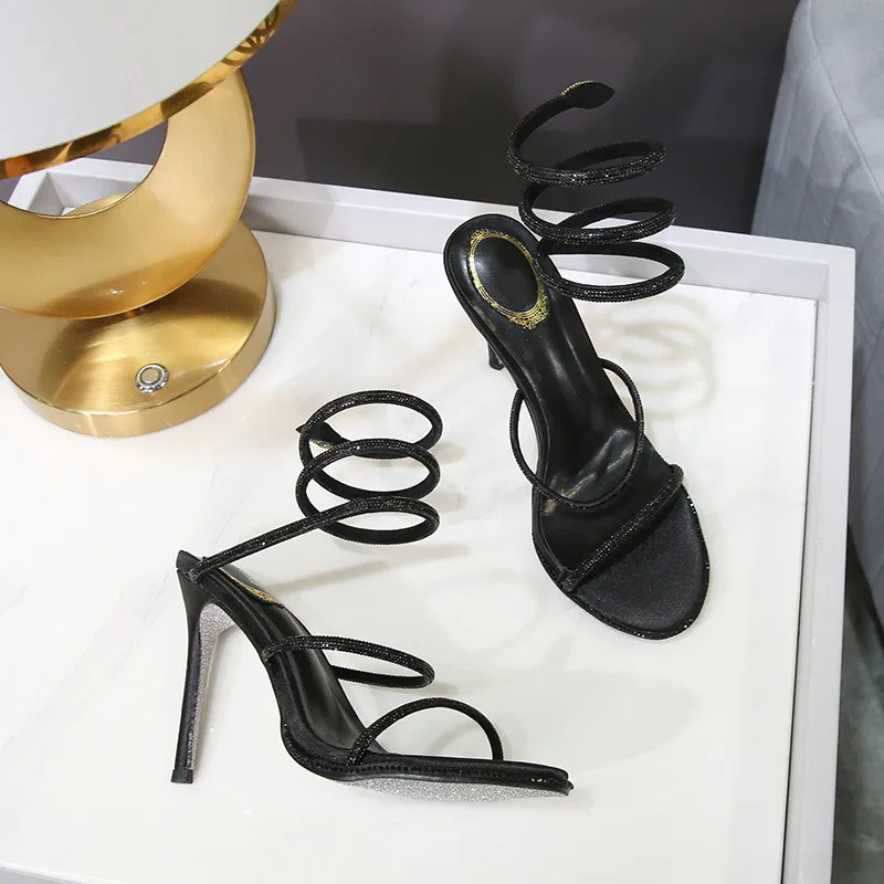 All Time Fav Snake Twine Heels - Image 5