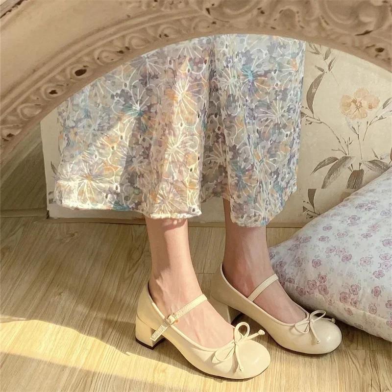 Amaia Bowtie Ballet Shoes - Image 11