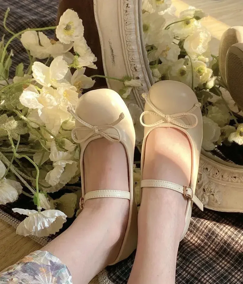 Amaia Bowtie Ballet Shoes - Image 15