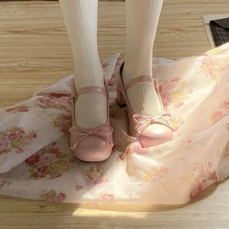 Amaia Bowtie Ballet Shoes - Image 2