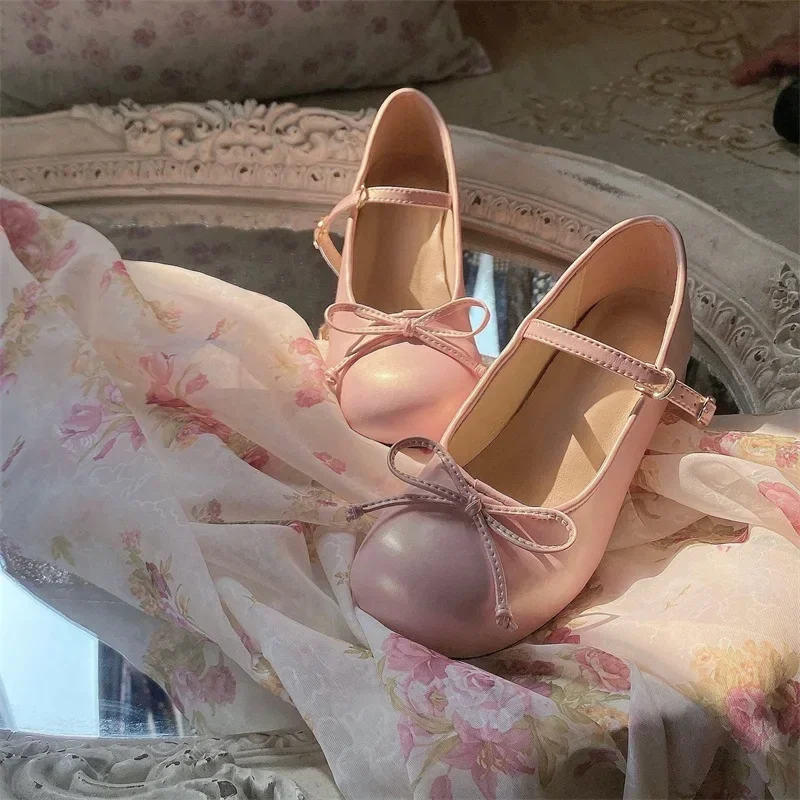 Amaia Bowtie Ballet Shoes - Image 5