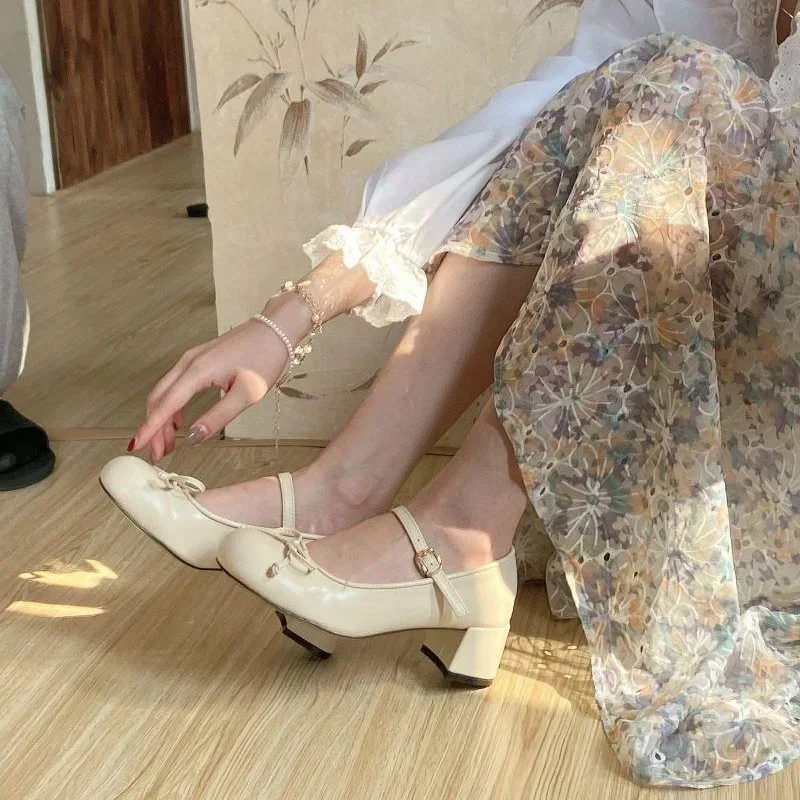 Amaia Bowtie Ballet Shoes - Image 7