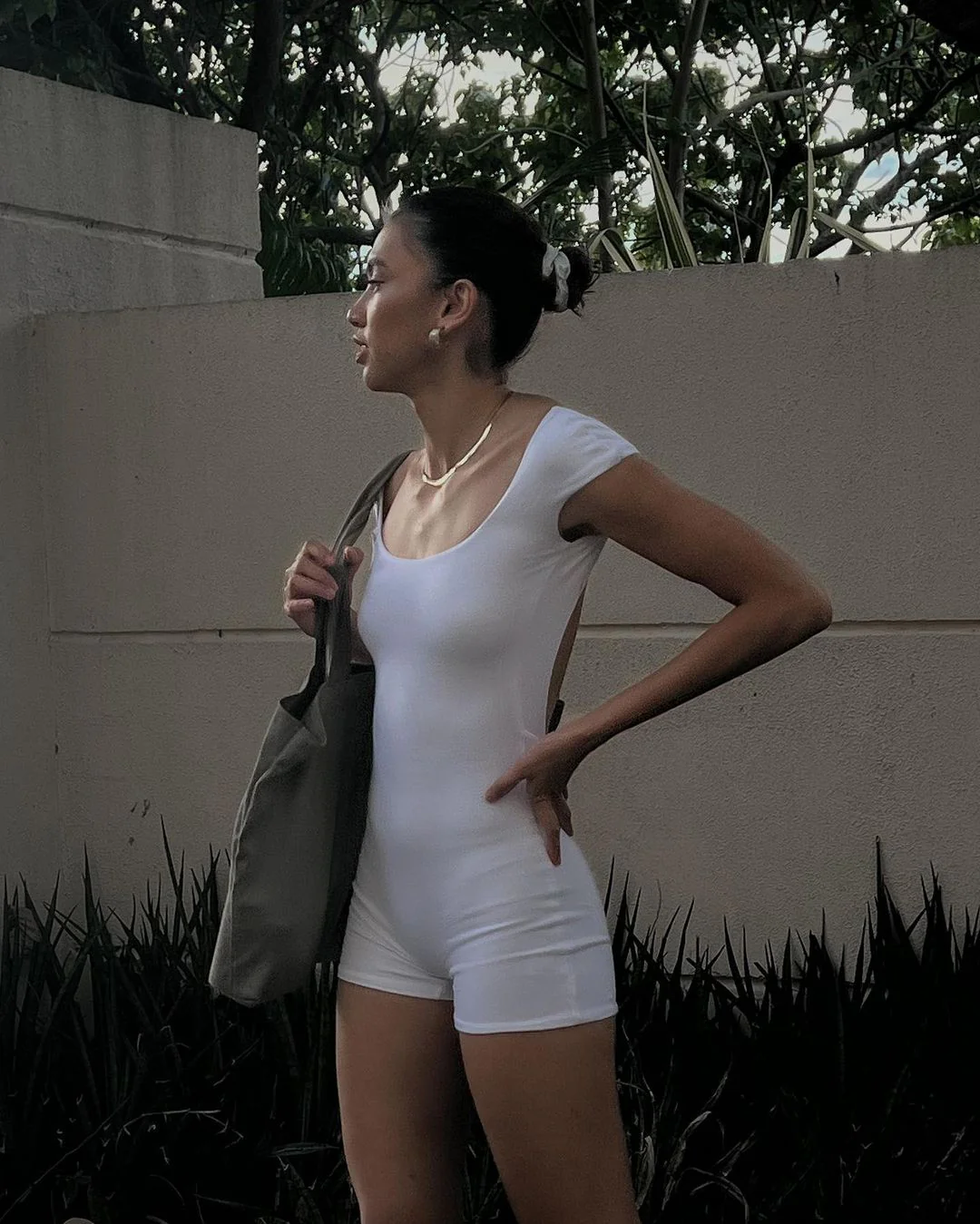 Aria Backless Tank Playsuit - Image 8