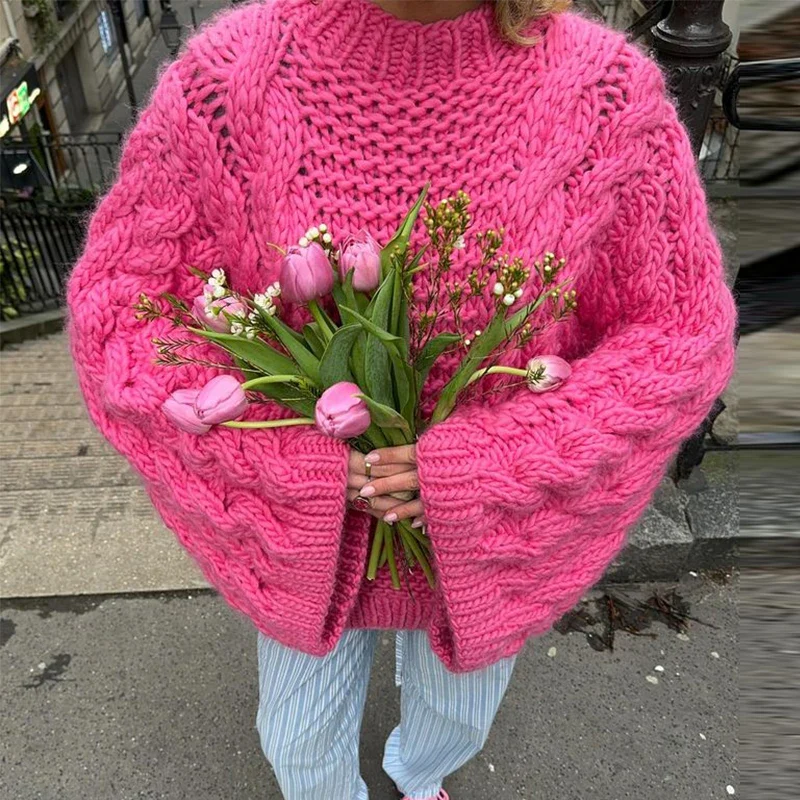 Arianna Oversize Knitted Sweater - Image 19