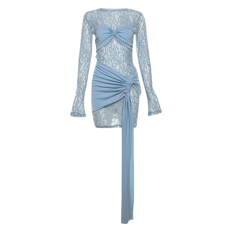 Ausha See Through Mini Dress - Image 2