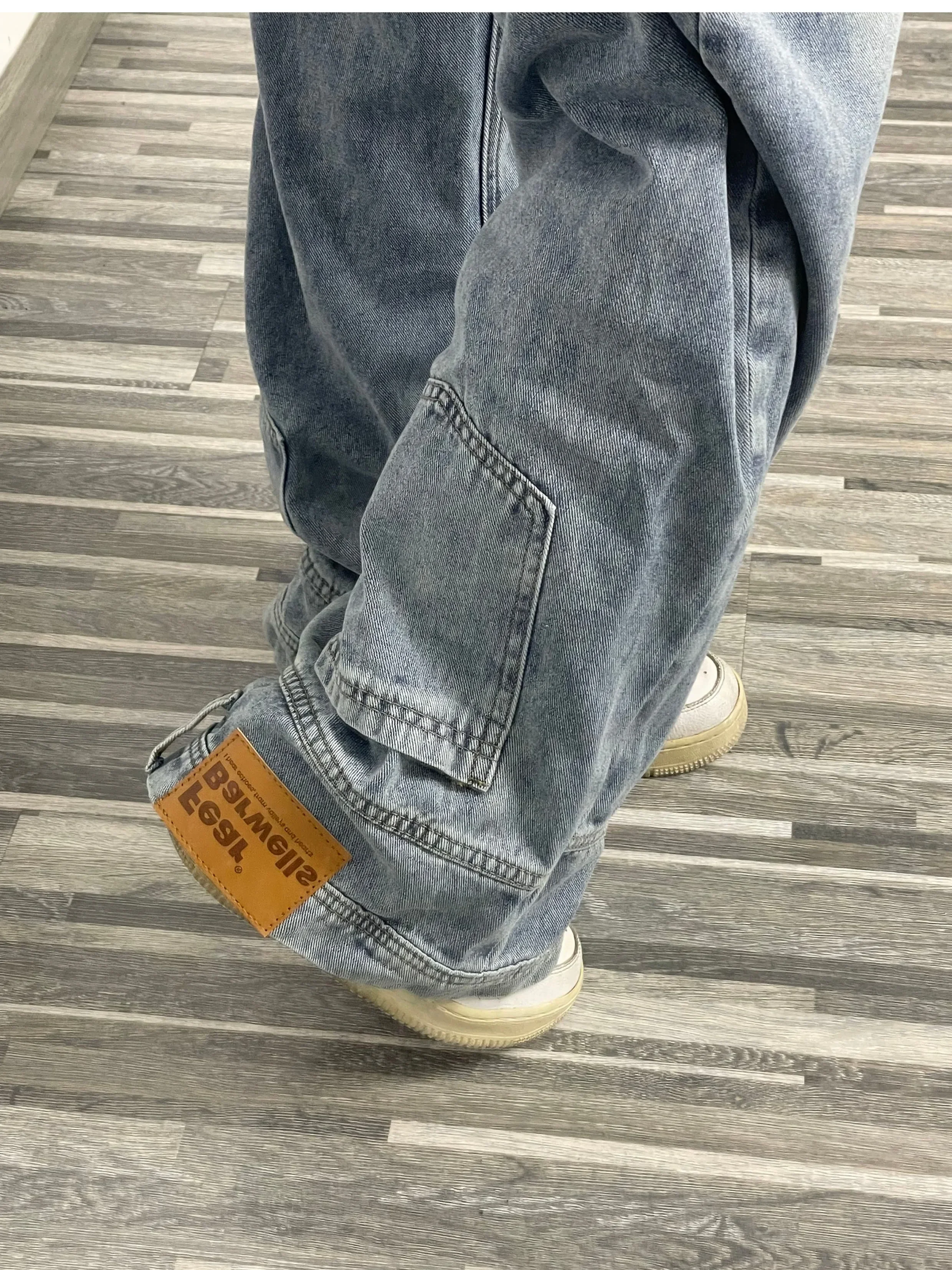 Ayana High Waisted Baggy Jeans - Image 13