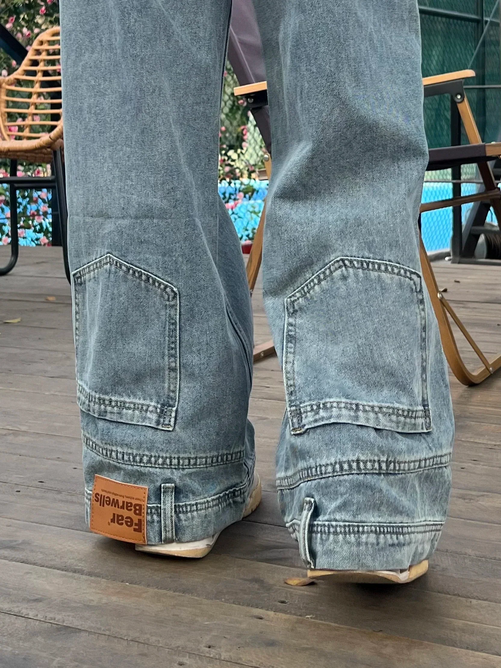 Ayana High Waisted Baggy Jeans - Image 6