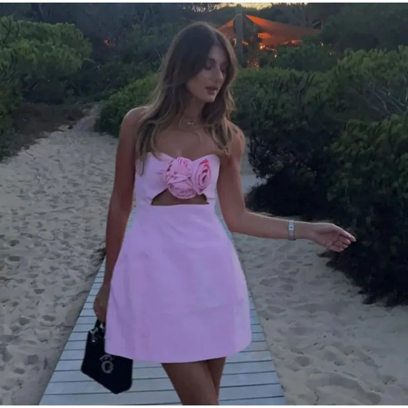 Back Again Strapless Mini Dress - Image 7