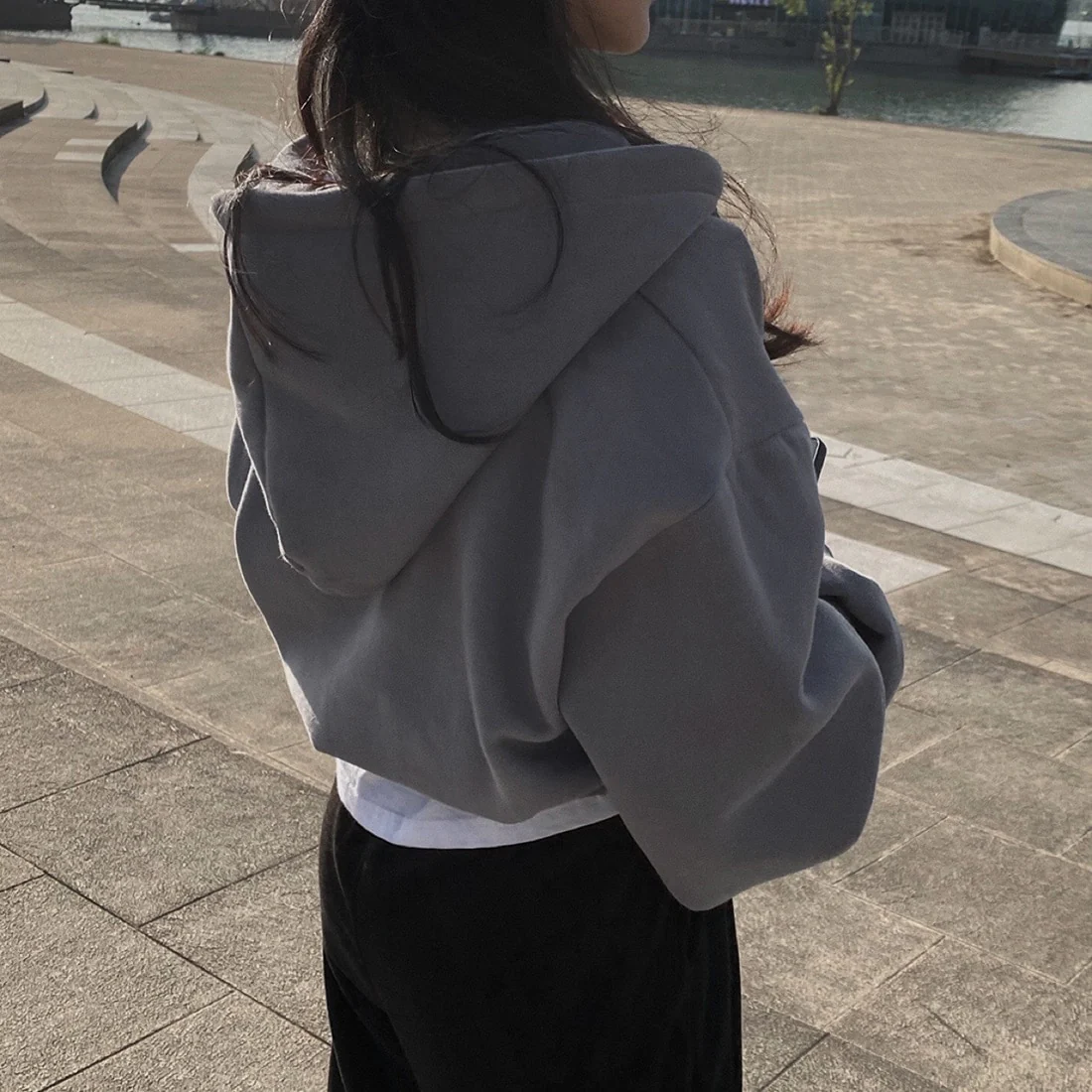 Bare Midriff Hoodie - Image 12