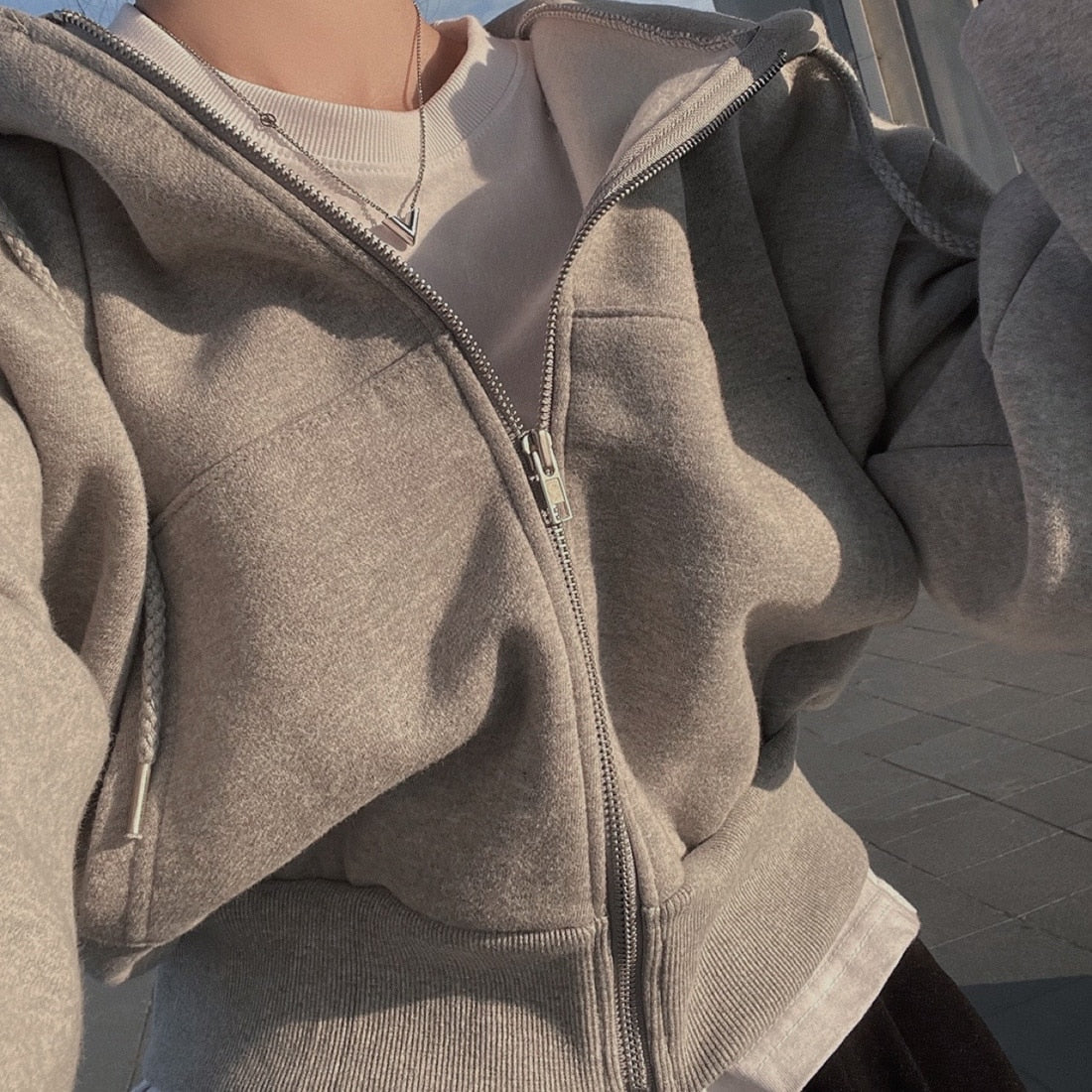 Bare Midriff Hoodie - Image 13