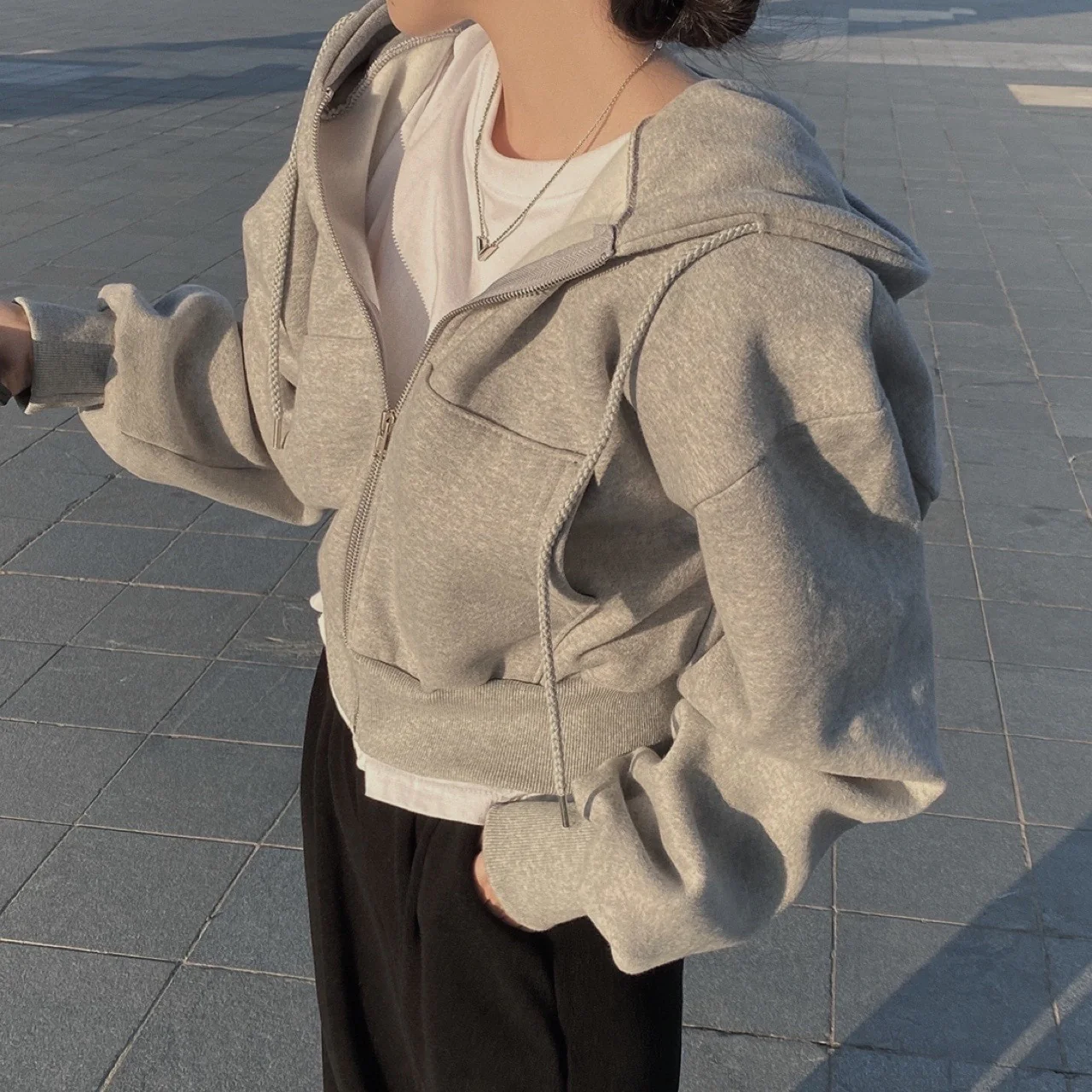 Bare Midriff Hoodie - Image 14