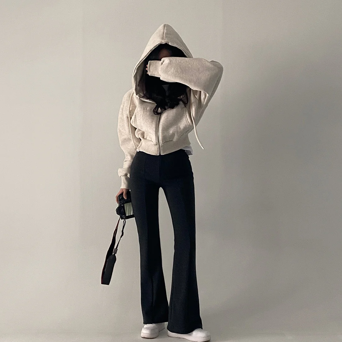 Bare Midriff Hoodie - Image 3