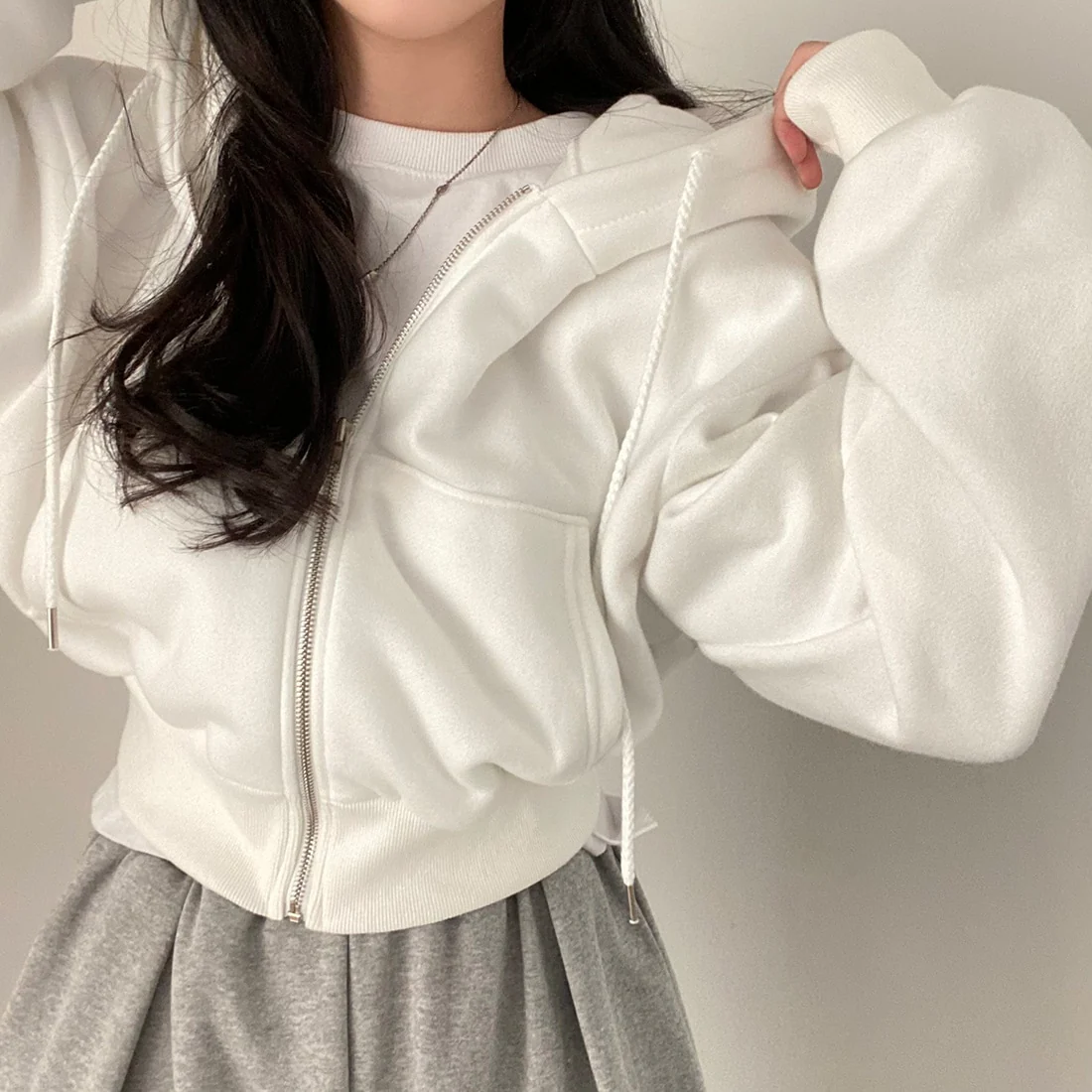 Bare Midriff Hoodie - Image 4
