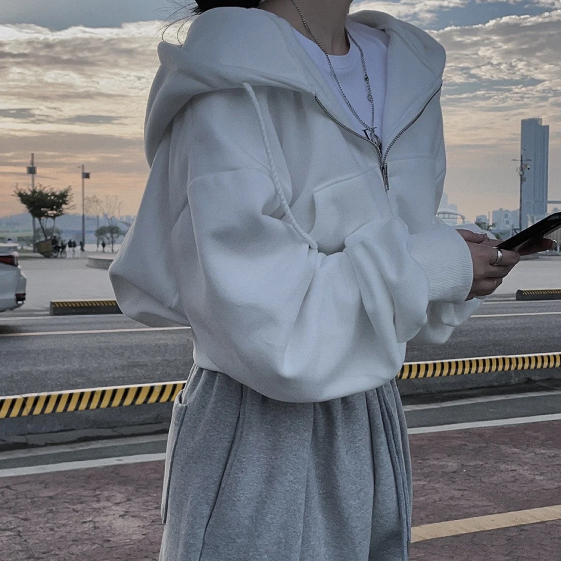 Bare Midriff Hoodie - Image 7