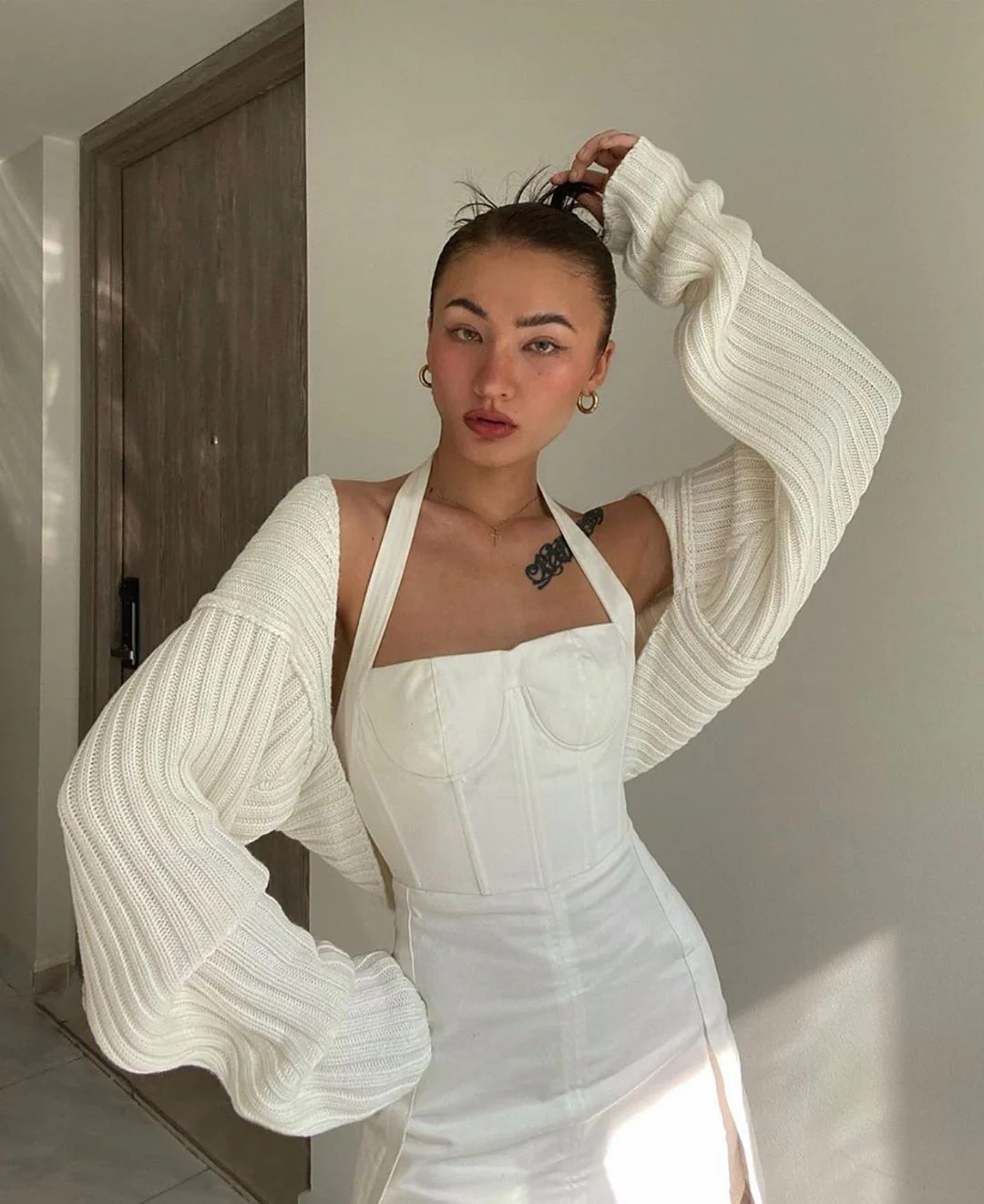 Barely There Cropped Cardi - Image 9