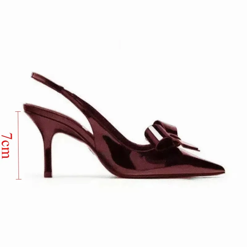 Beck Butterfly Knot High Heels - Image 6