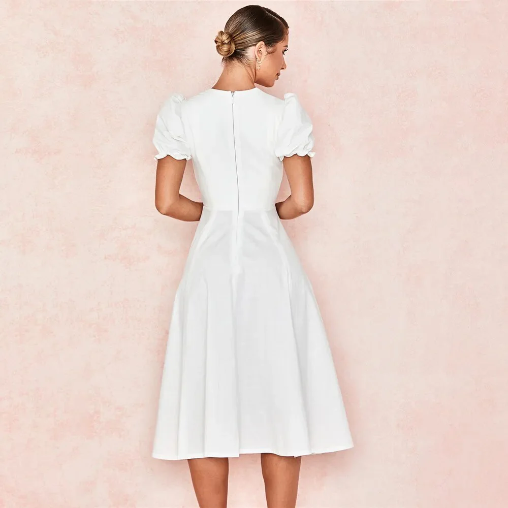 Bells Button Down Split Dress - Image 4