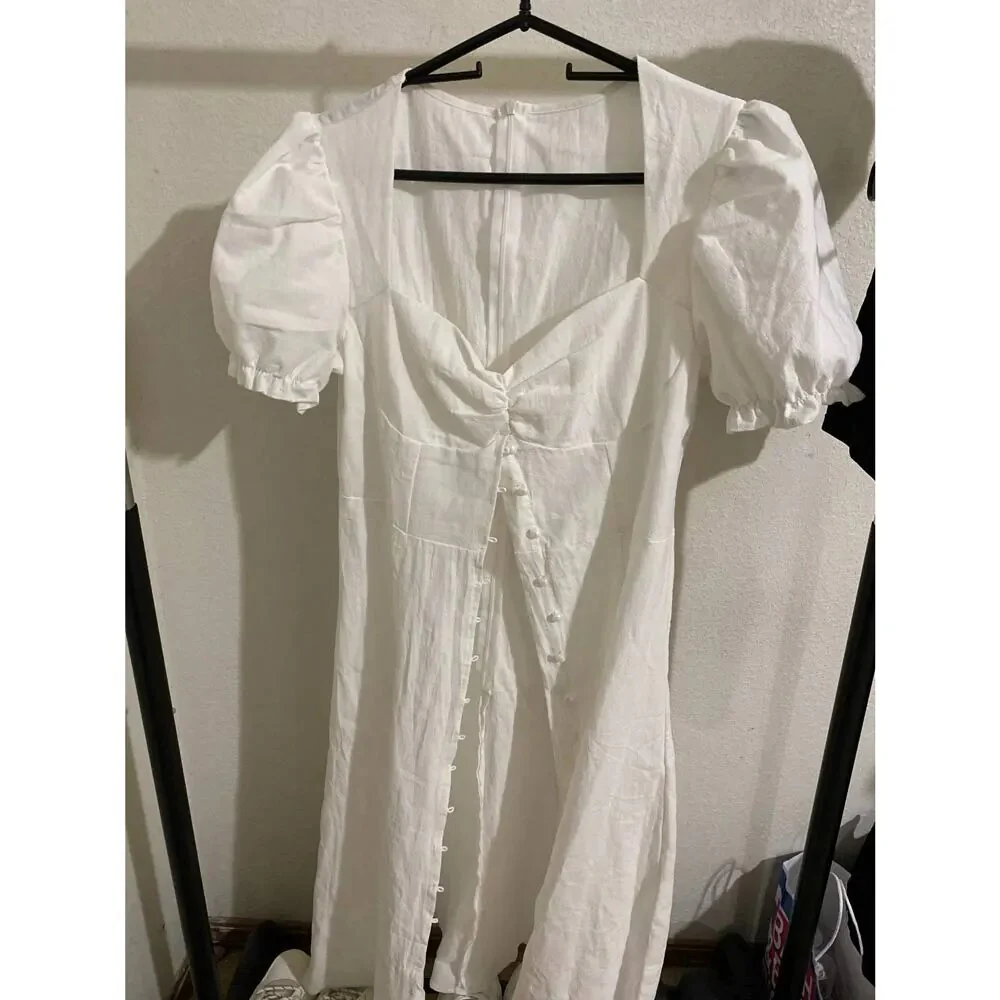 Bells Button Down Split Dress - Image 6