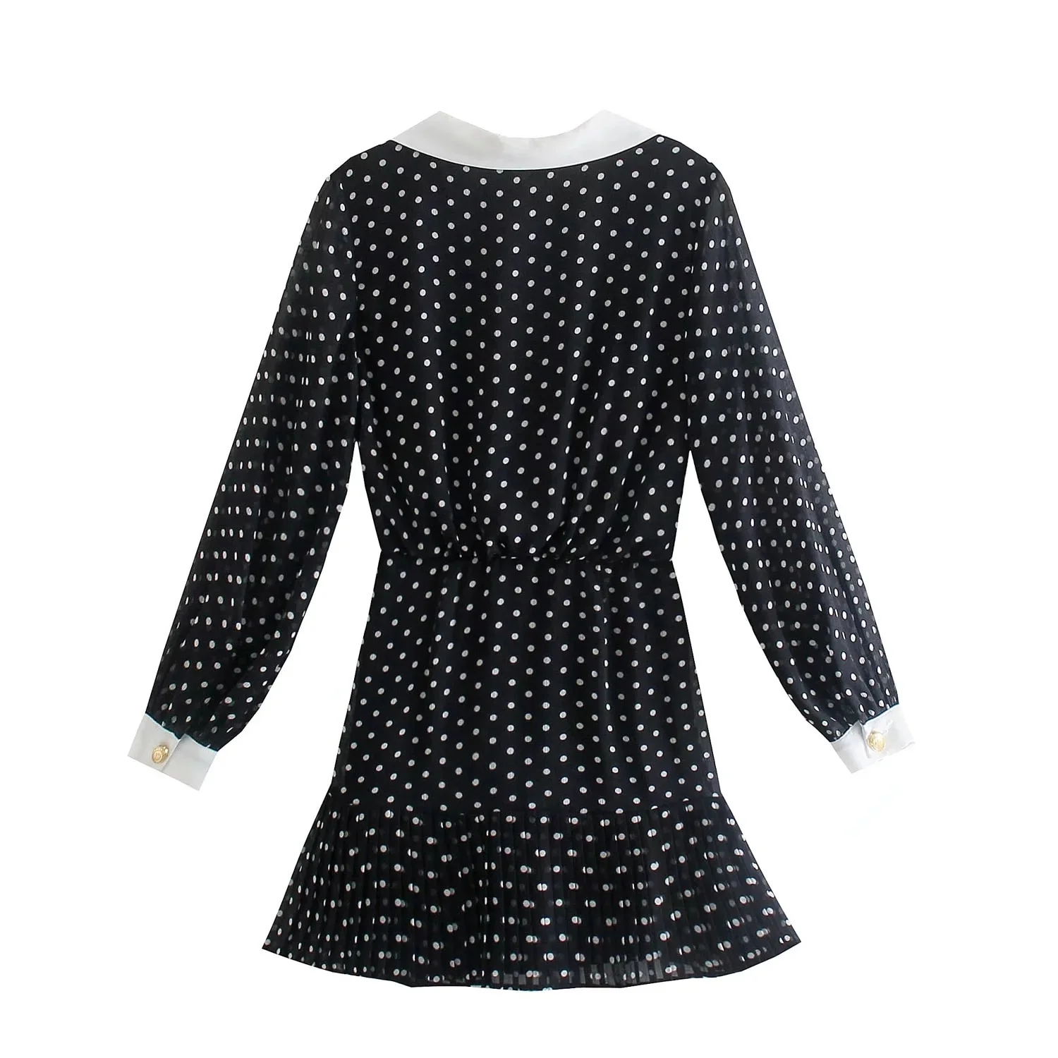 Bliss Vintage Polka Dot Dress - Image 6