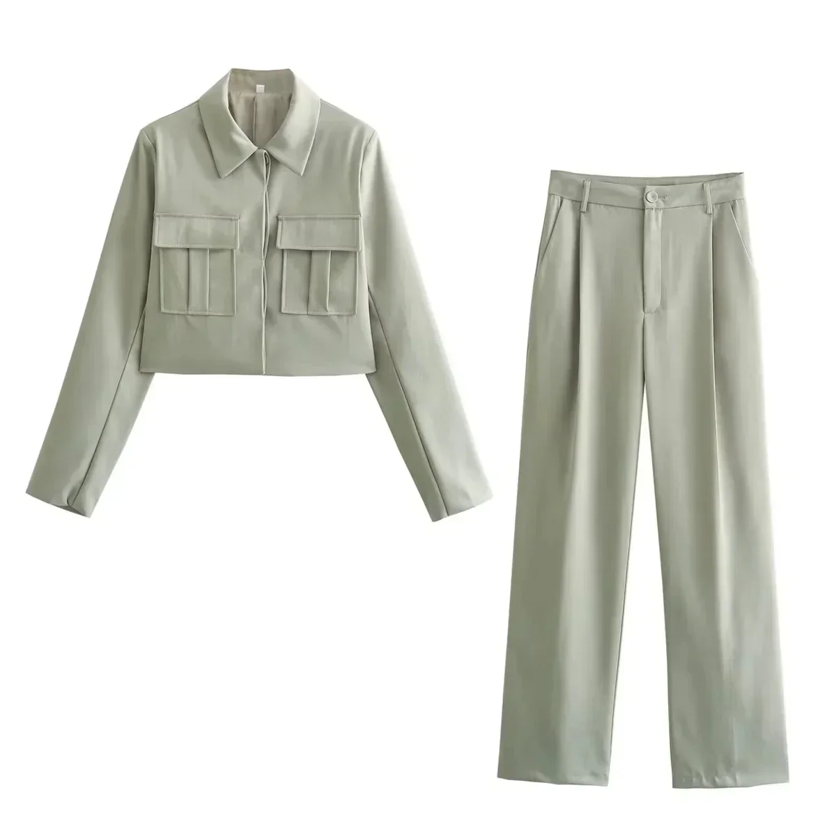 Boss Lady Wide Leg Pants Set - Image 14