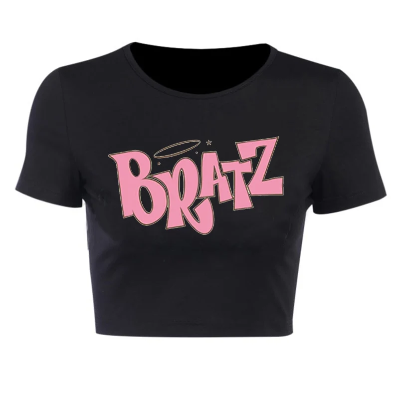 Bratz Black Crop Top - Image 9