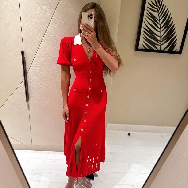 Brenda Knitted Dress - Image 3