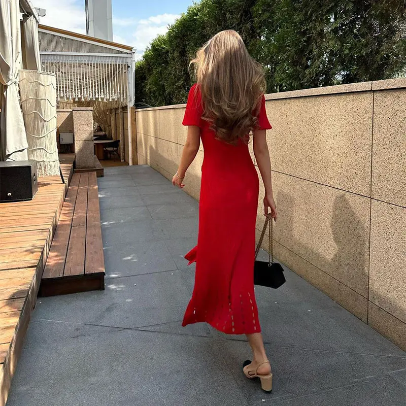 Brenda Knitted Dress - Image 4