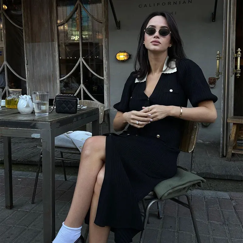Brenda Knitted Dress - Image 7