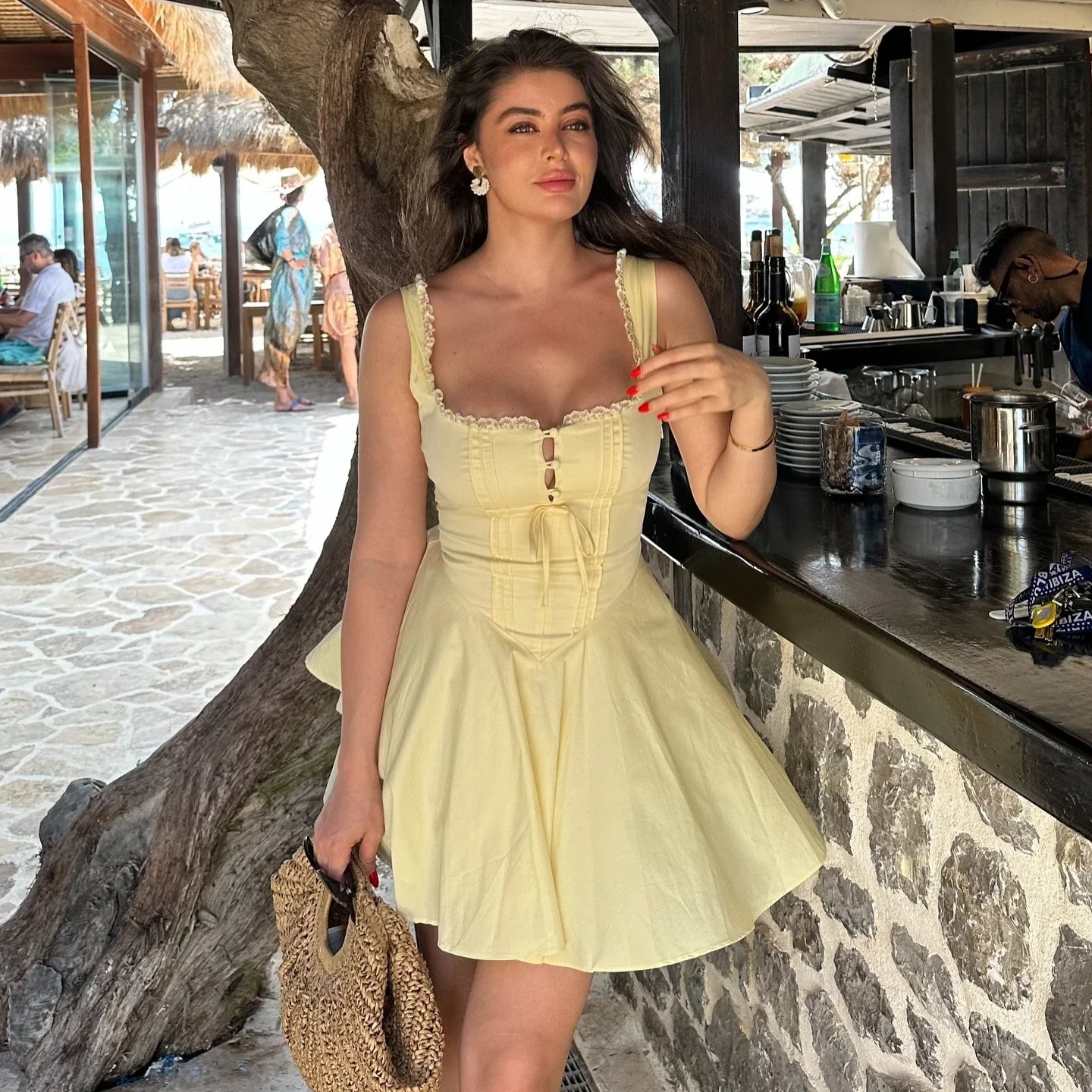 Briar A Line Mini Dress - Image 6