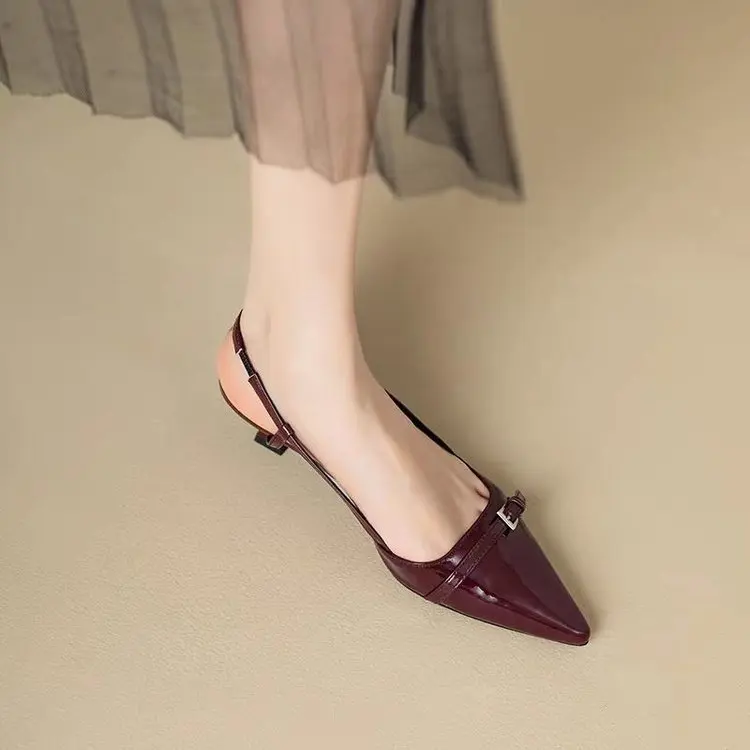 Briar Retro Medium Heel - Image 2