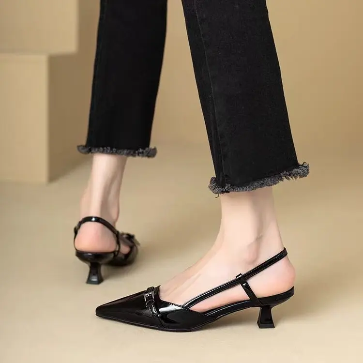 Briar Retro Medium Heel - Image 8