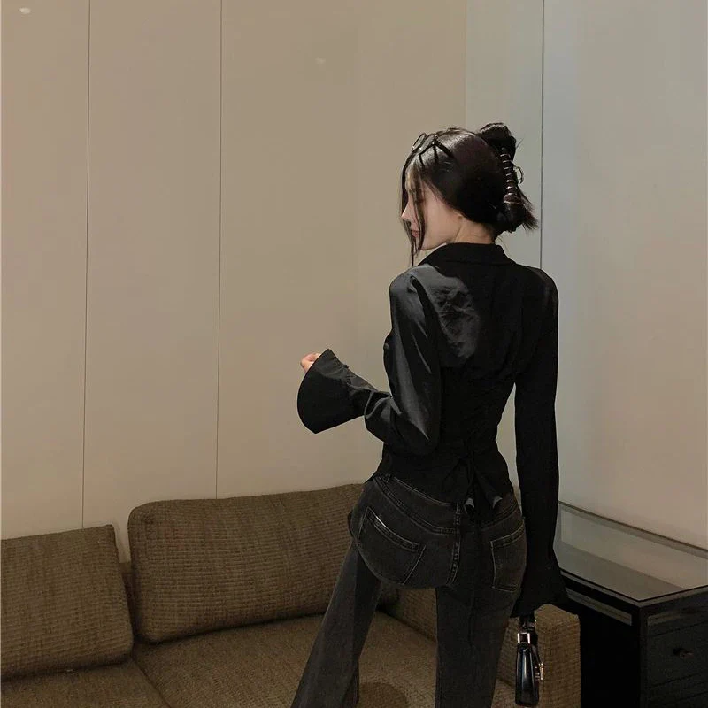 Brooke Bell Sleeves Bandage Shirt - Image 13