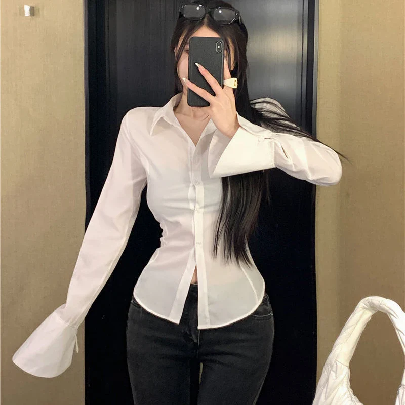 Brooke Bell Sleeves Bandage Shirt - Image 3