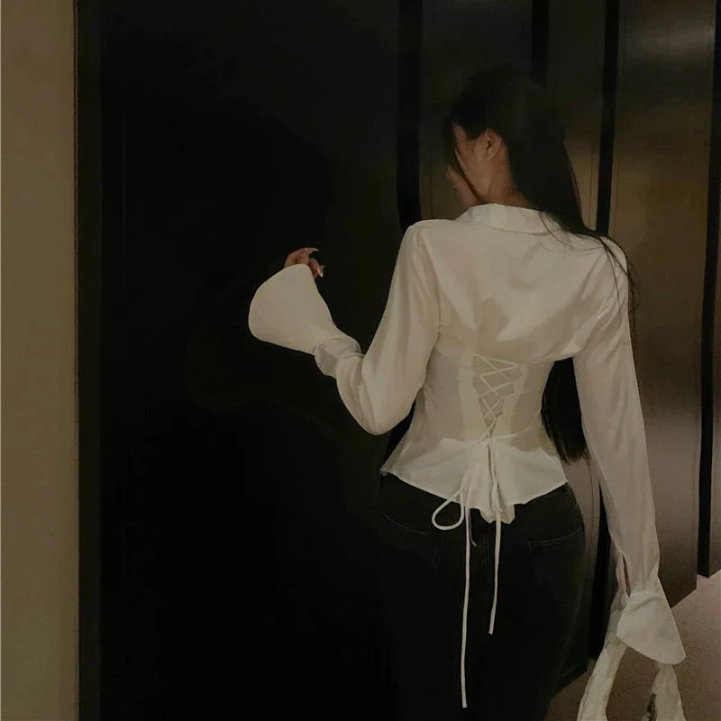 Brooke Bell Sleeves Bandage Shirt - Image 9