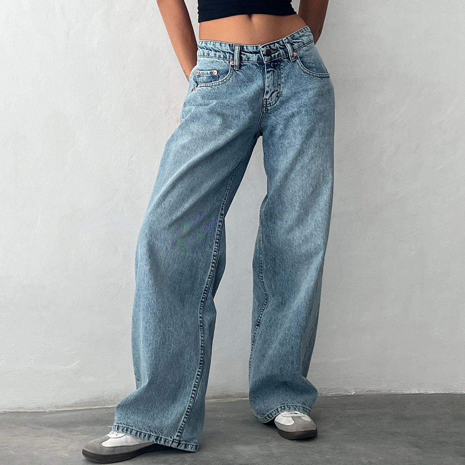 Camryn Low Rise Boyfriend Jeans