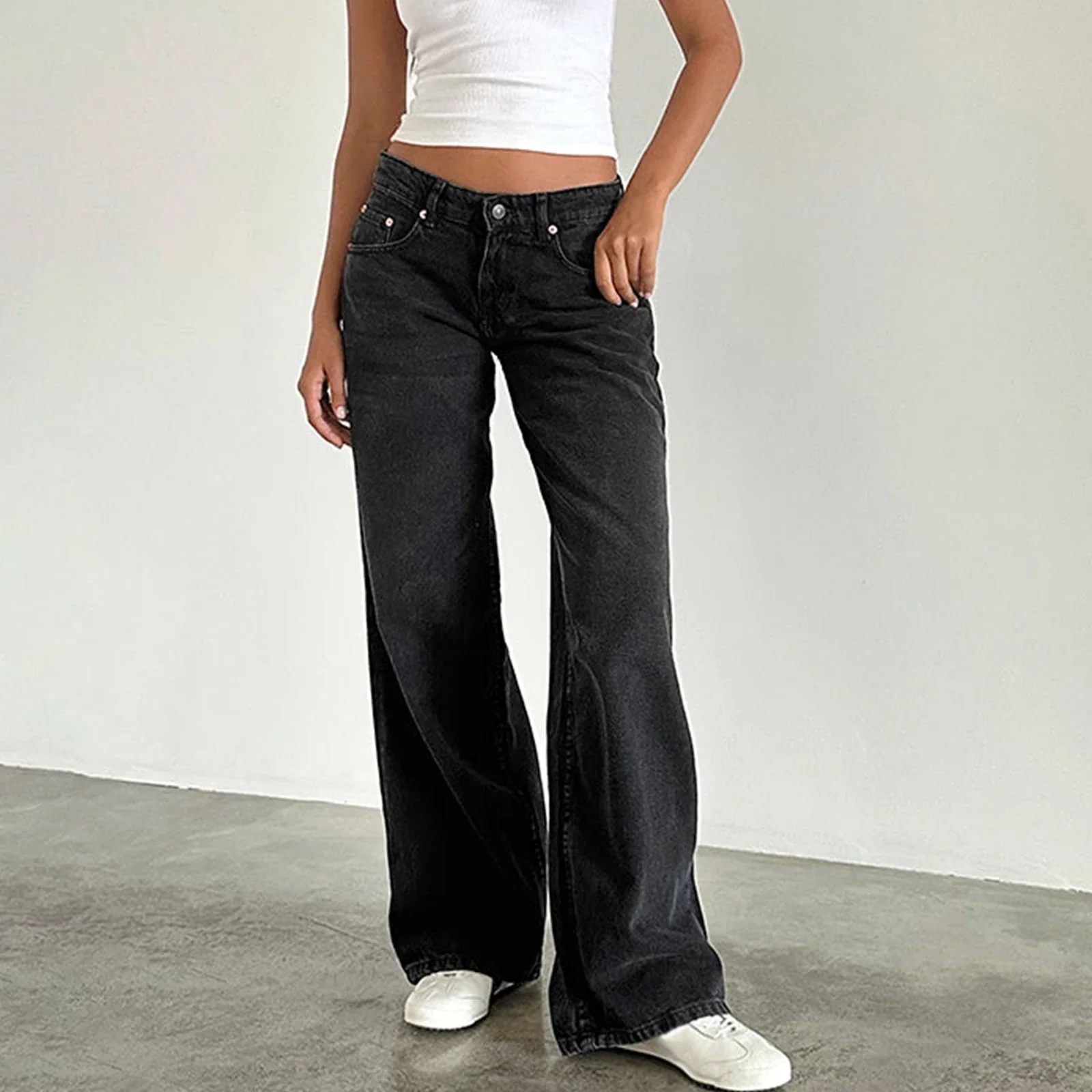 Camryn Low Rise Boyfriend Jeans - Image 3