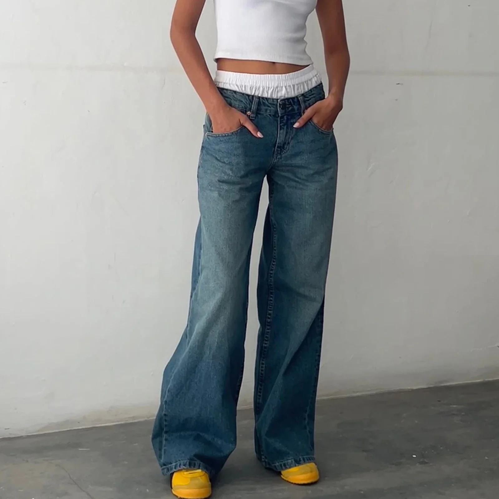 Camryn Low Rise Boyfriend Jeans - Image 6
