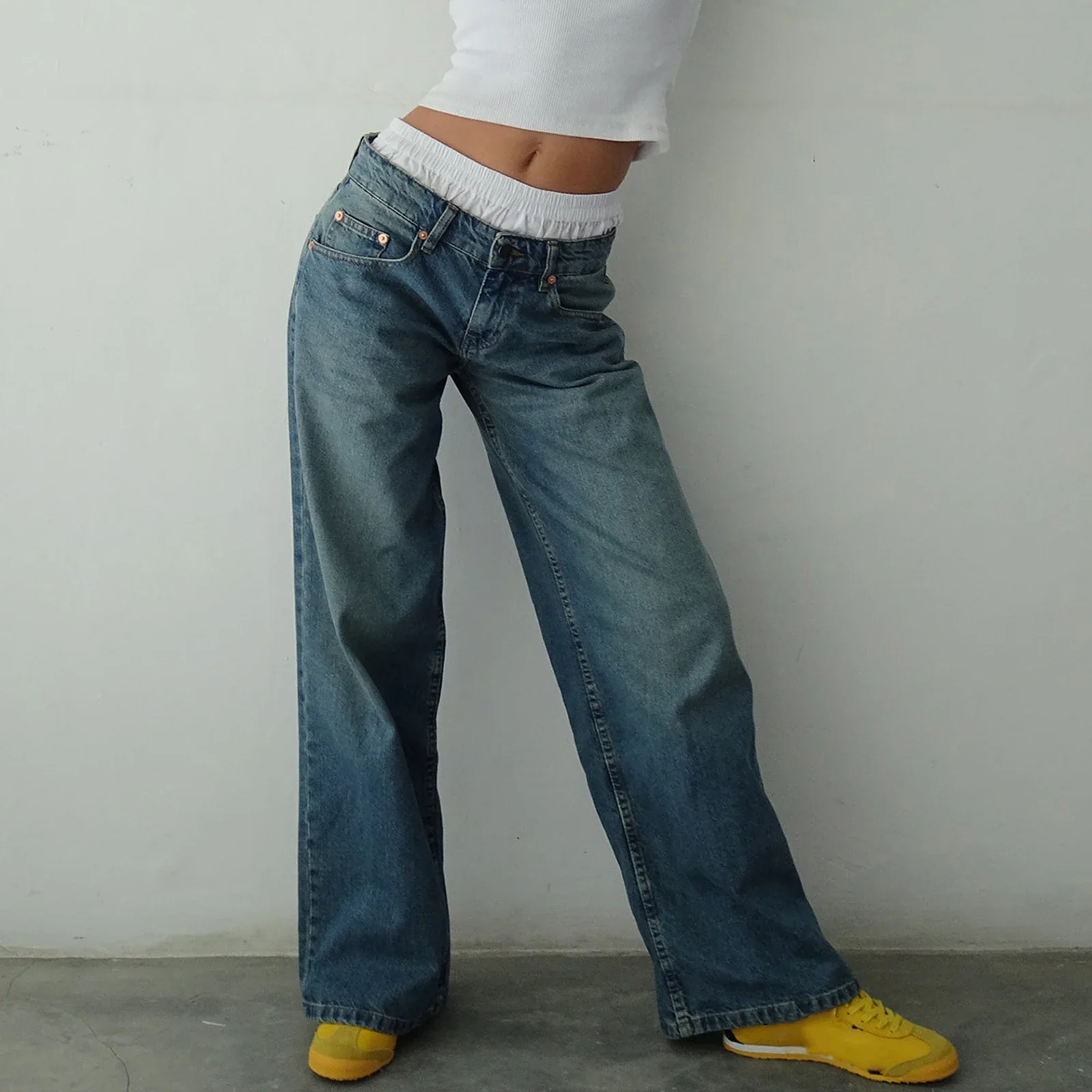 Camryn Low Rise Boyfriend Jeans - Image 7