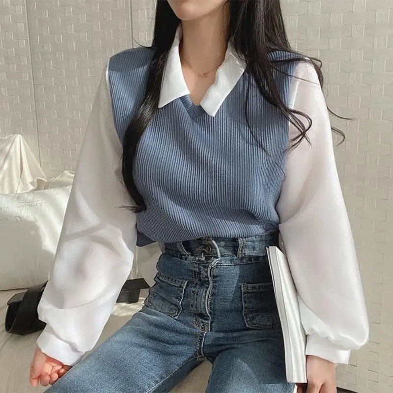 Carmen Polo Chic Shirt Top - Image 2